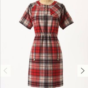 Pendleton Plaid Wool Dress from Anthropologie